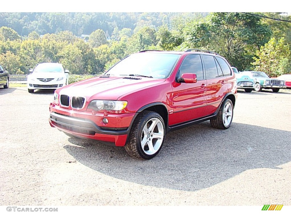 Imola Red BMW X5