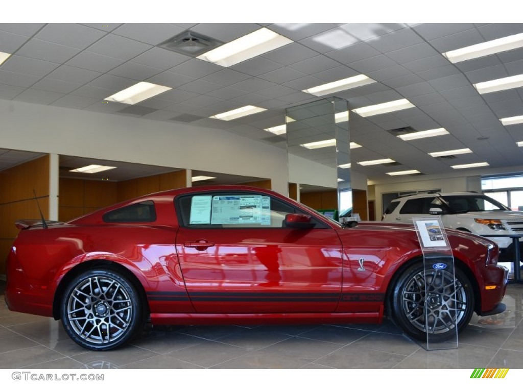 2014 Mustang Shelby GT500 SVT Performance Package Coupe - Ruby Red / Shelby Charcoal Black/Black Accents Recaro Sport Seats photo #2