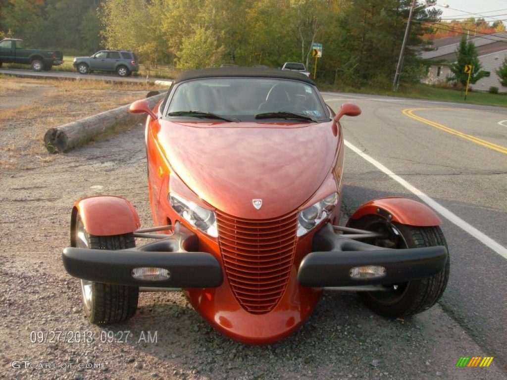 2001 Prowler Roadster - Prowler Orange / Agate photo #2