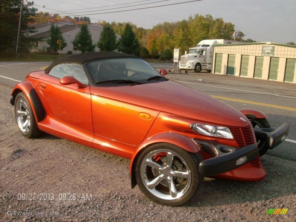 2001 Prowler Roadster - Prowler Orange / Agate photo #3