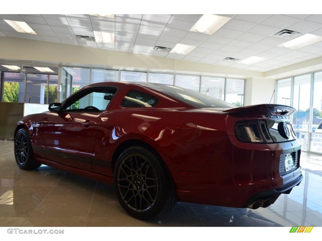 2014 Mustang Shelby GT500 SVT Performance Package Coupe - Ruby Red / Shelby Charcoal Black/Black Accents Recaro Sport Seats photo #28