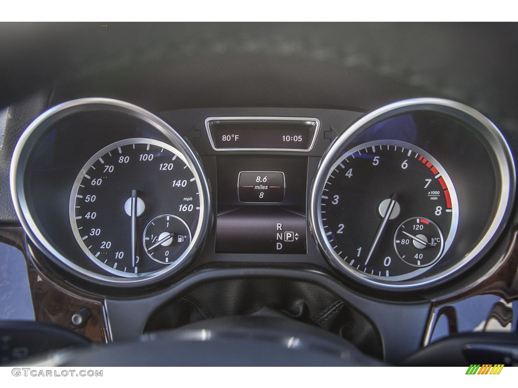 2014 Mercedes-Benz GL 550 4Matic Gauges Photo #86348389