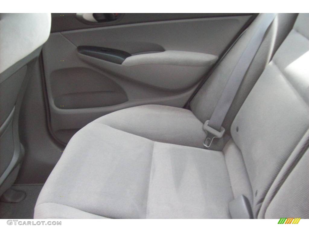 2007 Civic EX Sedan - Alabaster Silver Metallic / Gray photo #12