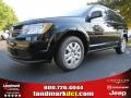 2014 Pitch Black Dodge Journey Amercian Value Package  photo #1