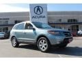 Silver Blue 2009 Hyundai Santa Fe Limited