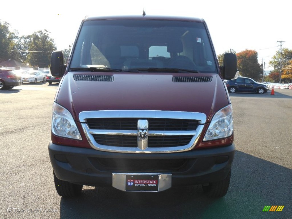 2008 Sprinter Van 2500 Cargo - Velvet Red / Gray photo #2