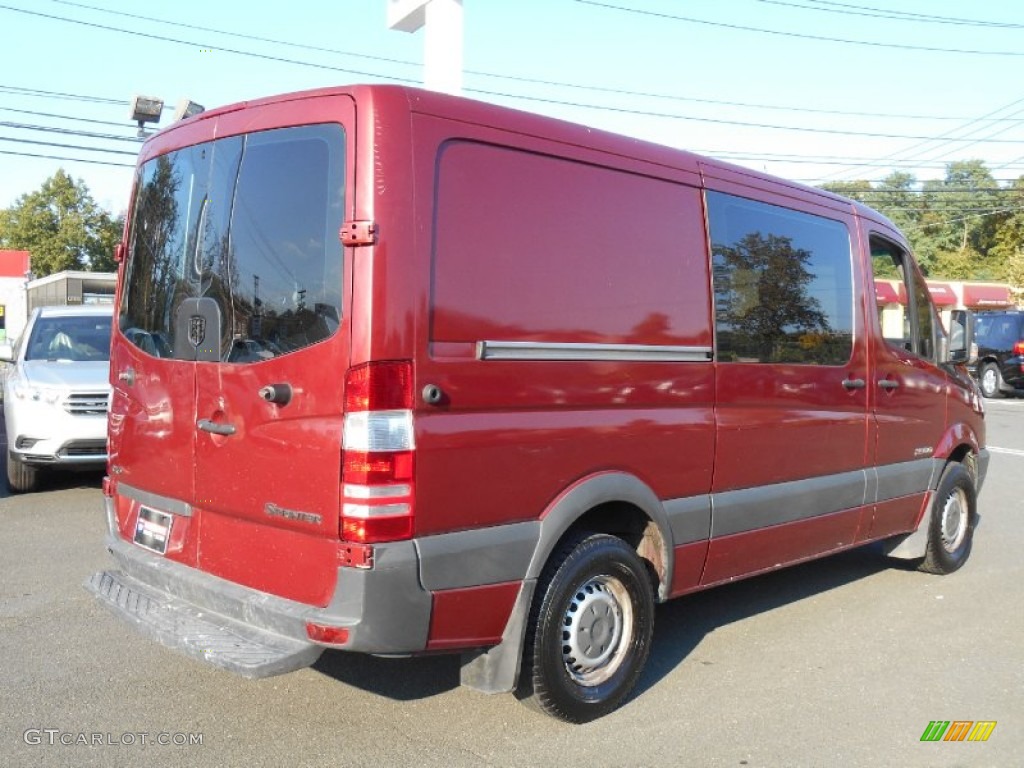 2008 Sprinter Van 2500 Cargo - Velvet Red / Gray photo #4