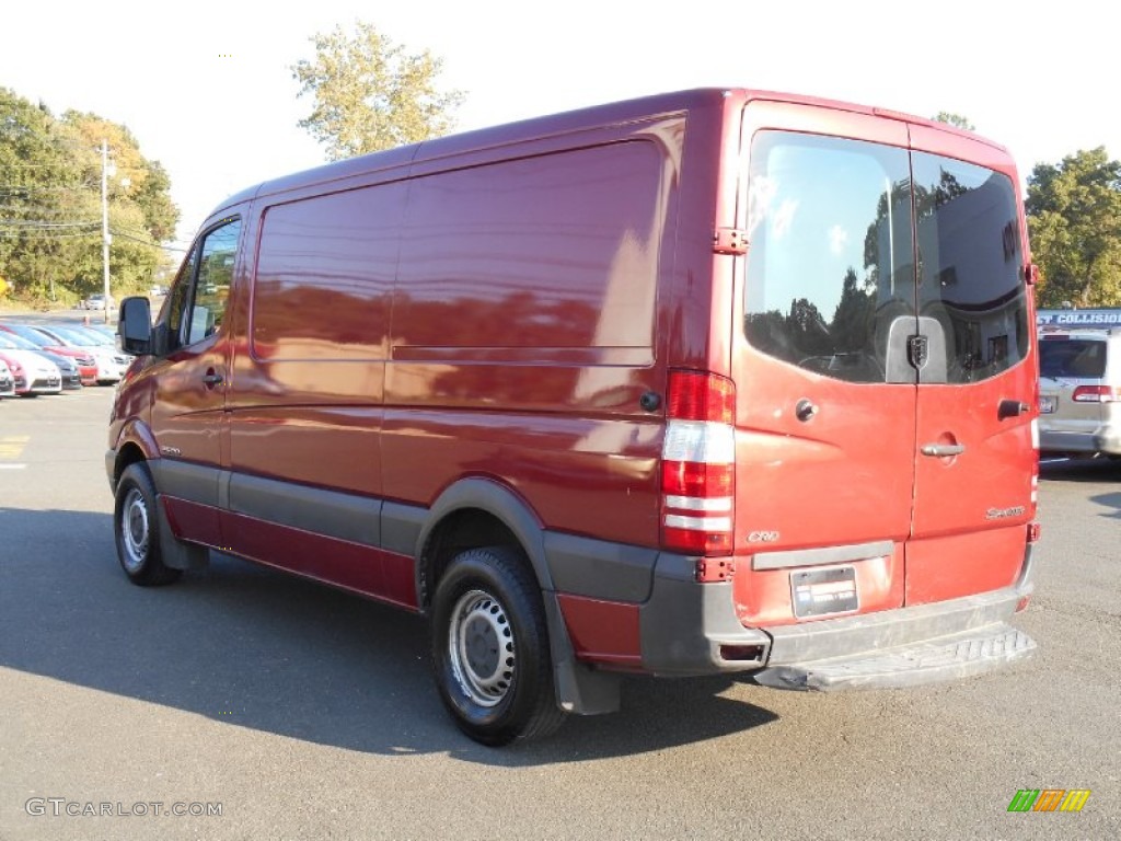 2008 Sprinter Van 2500 Cargo - Velvet Red / Gray photo #6