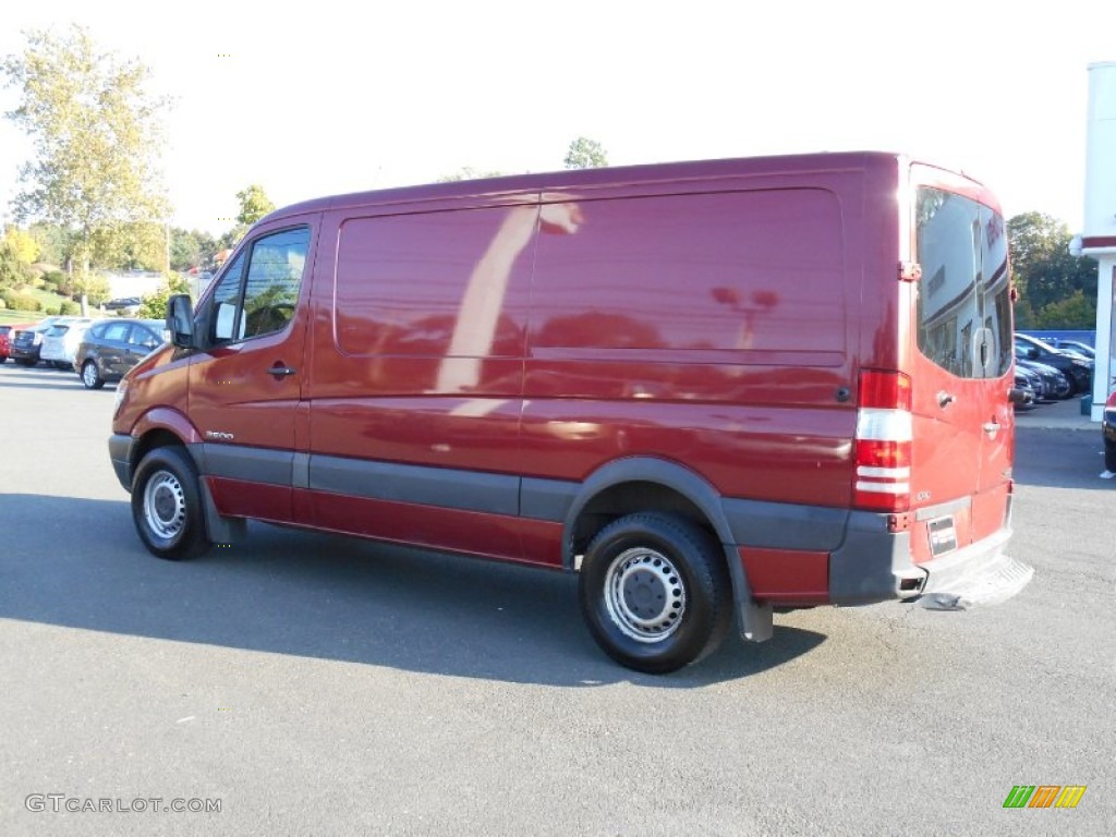 2008 Sprinter Van 2500 Cargo - Velvet Red / Gray photo #7