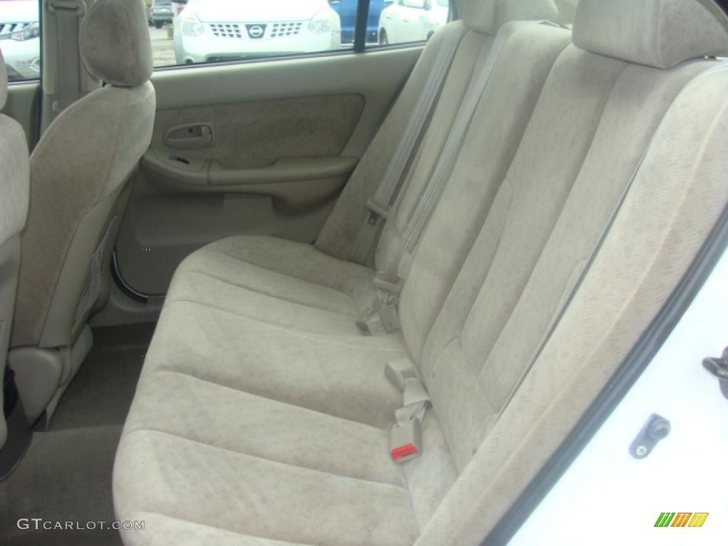 2006 Elantra GLS Sedan - Nordic White / Beige photo #11