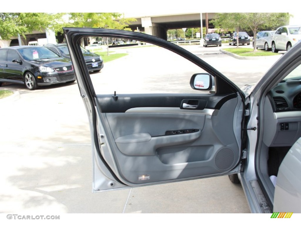 2004 TSX Sedan - Satin Silver Metallic / Quartz photo #9