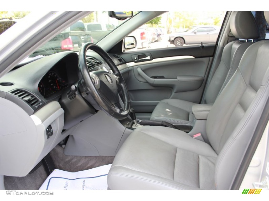 2004 TSX Sedan - Satin Silver Metallic / Quartz photo #10