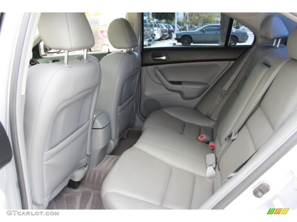 2004 Acura TSX Sedan Rear Seat Photo #86351800