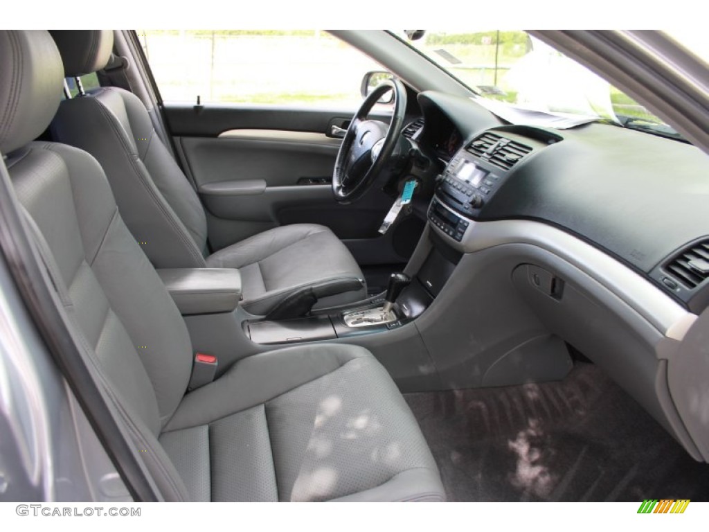 2004 TSX Sedan - Satin Silver Metallic / Quartz photo #16