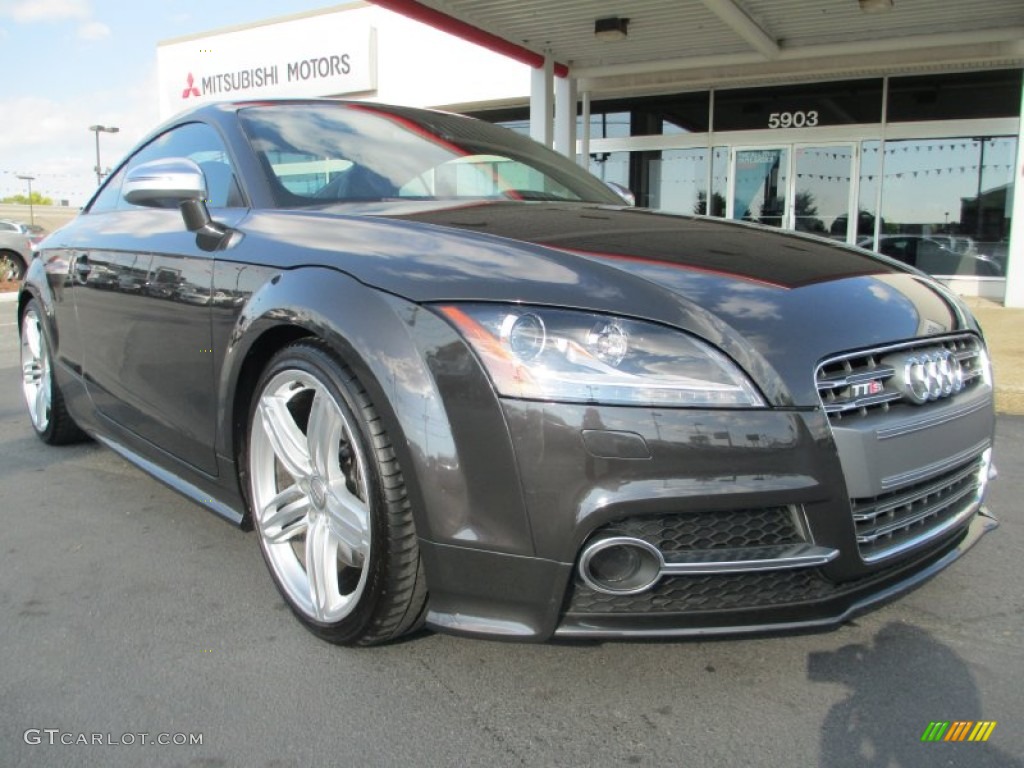 2011 TT S 2.0T quattro Coupe - Oolong Grey Metallic / Black photo #1