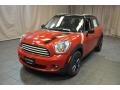 2014 Blazing Red Metallic Mini Cooper Countryman  photo #1