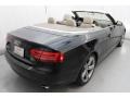 Brilliant Black - A5 2.0T Cabriolet Photo No. 6