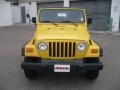 2001 Solar Yellow Jeep Wrangler Sport 4x4  photo #2