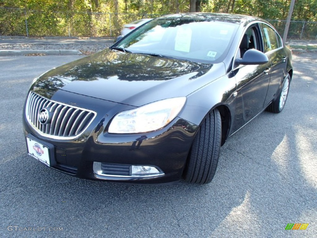 2011 Regal CXL Turbo - Black Onyx / Ebony photo #1