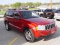 2005 Inferno Red Crystal Pearl Jeep Grand Cherokee Limited 4x4  photo #2