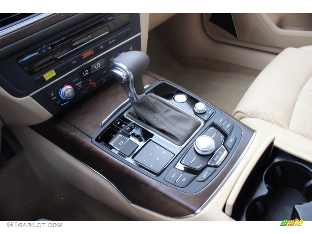 2014 A6 3.0T quattro Sedan - Dakota Gray Metallic / Velvet Beige photo #15