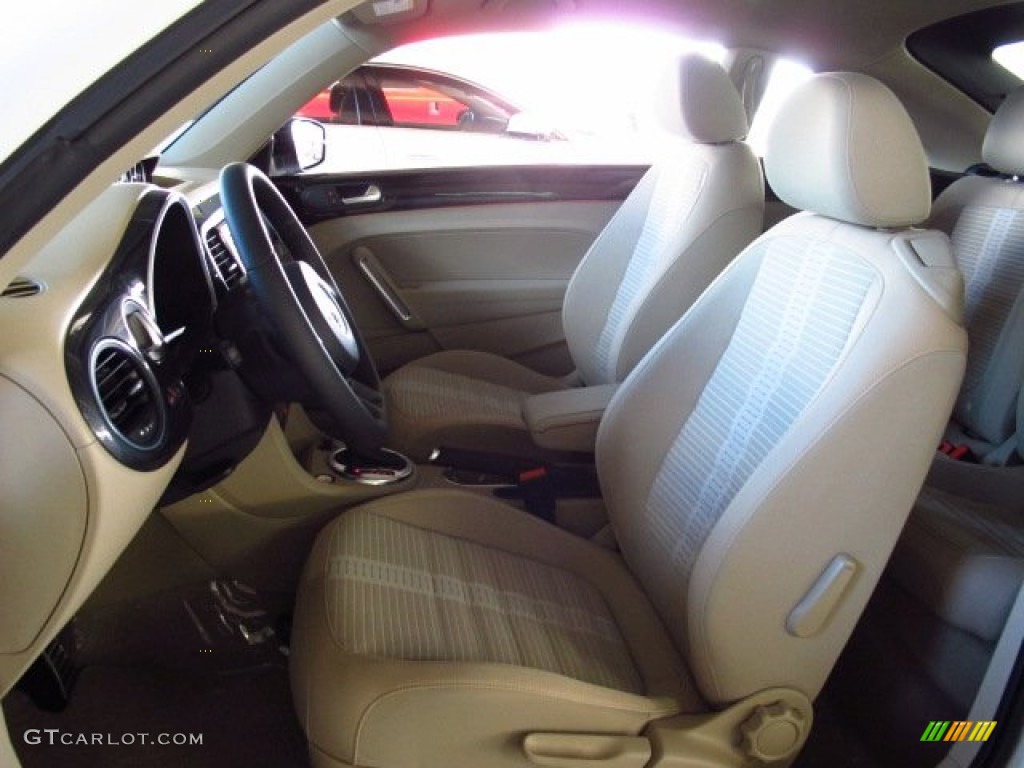 Beige Interior 2014 Volkswagen Beetle R-Line Photo #86356776