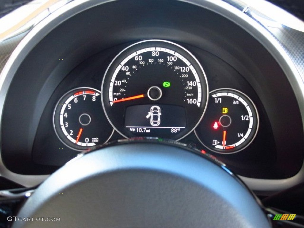 2014 Volkswagen Beetle R-Line Gauges Photo #86357010