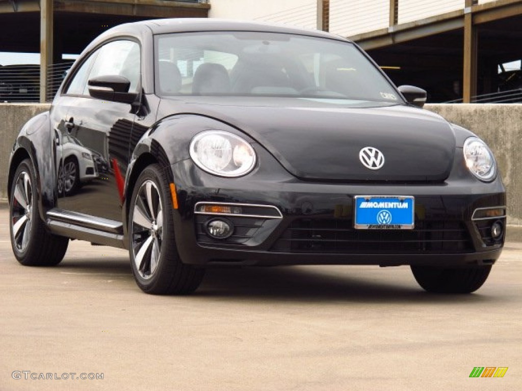 2014 Deep Black Pearl Metallic Volkswagen Beetle R Line 86354513 Photo