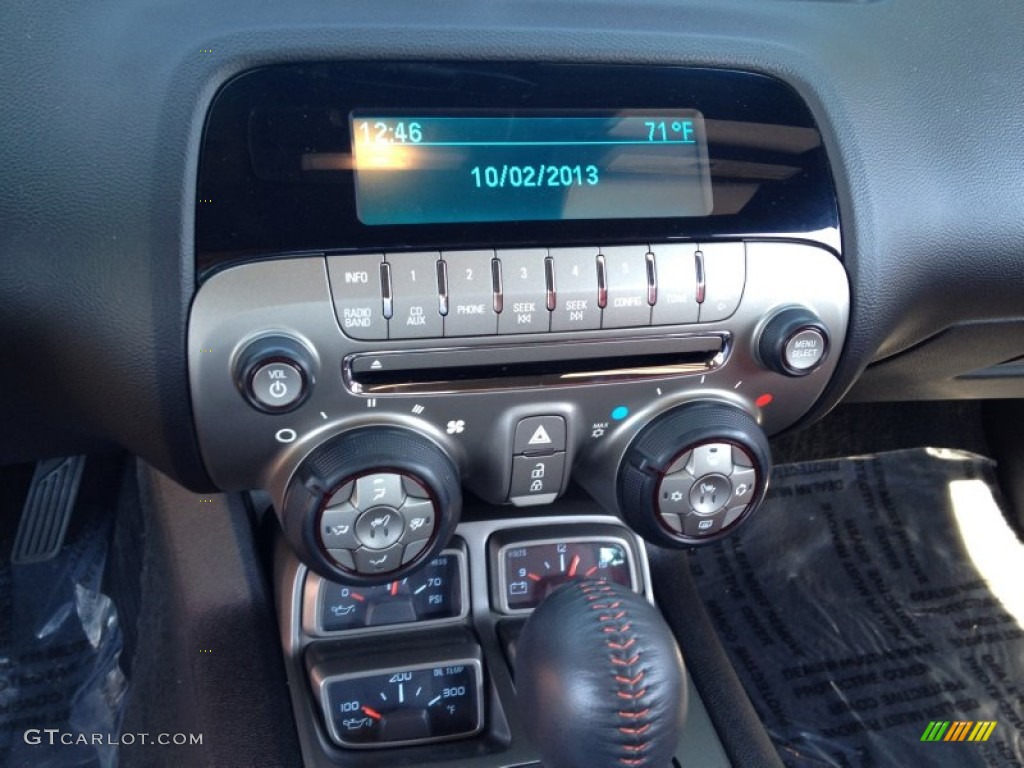 2010 Camaro LT/RS Coupe - Inferno Orange Metallic / Black/Inferno Orange photo #24