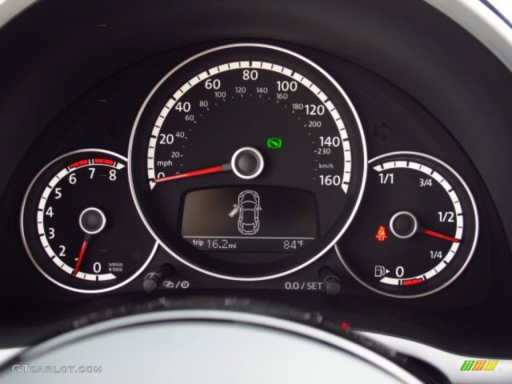 2014 Volkswagen Beetle R-Line Gauges Photo #86357550