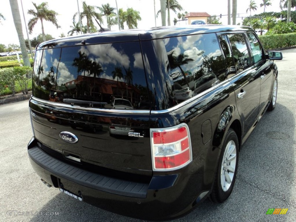 2012 Flex SEL - Black / Charcoal Black photo #7