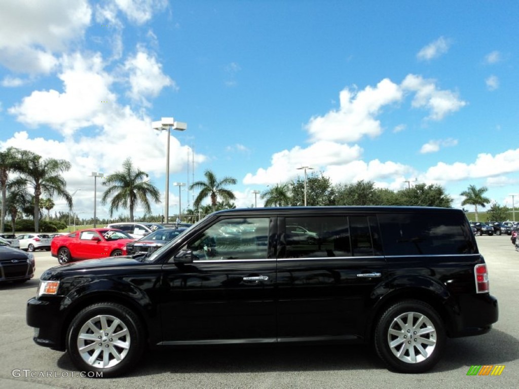 2012 Flex SEL - Black / Charcoal Black photo #13