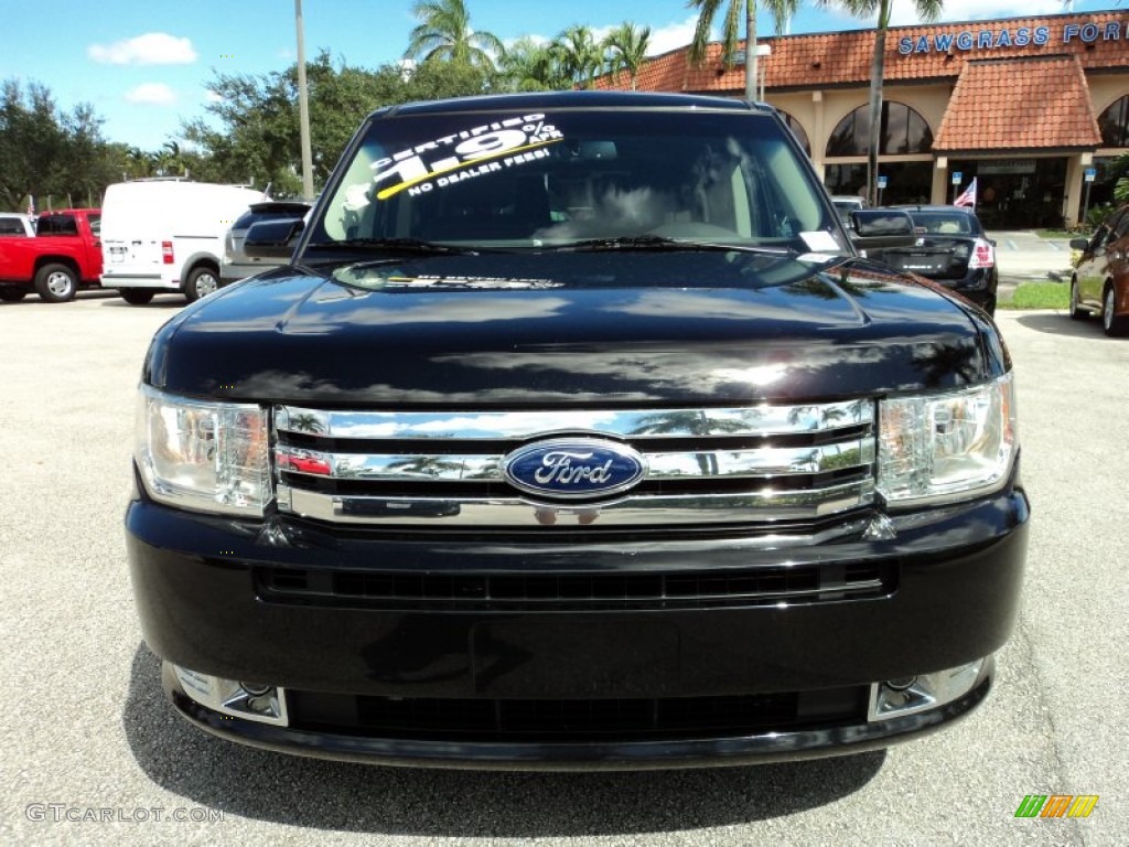 2012 Flex SEL - Black / Charcoal Black photo #16