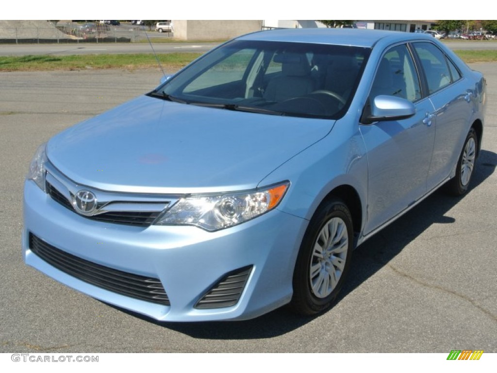 Clearwater Blue Metallic 2012 Toyota Camry LE Exterior Photo #86358264