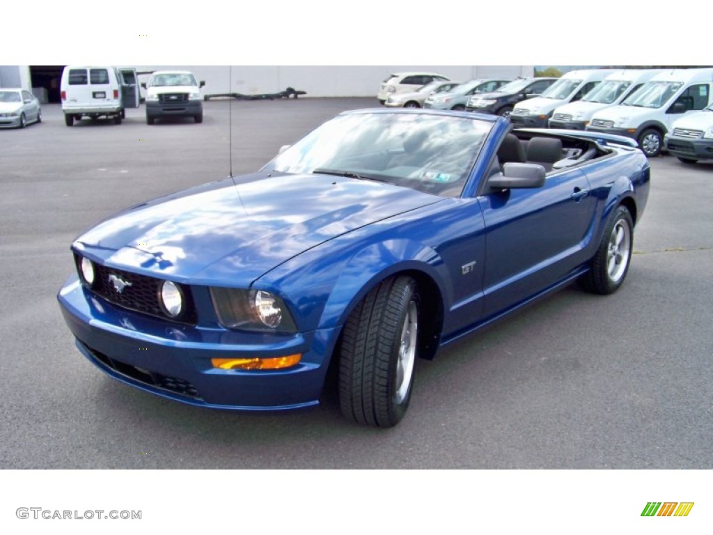 Vista Blue Metallic Ford Mustang