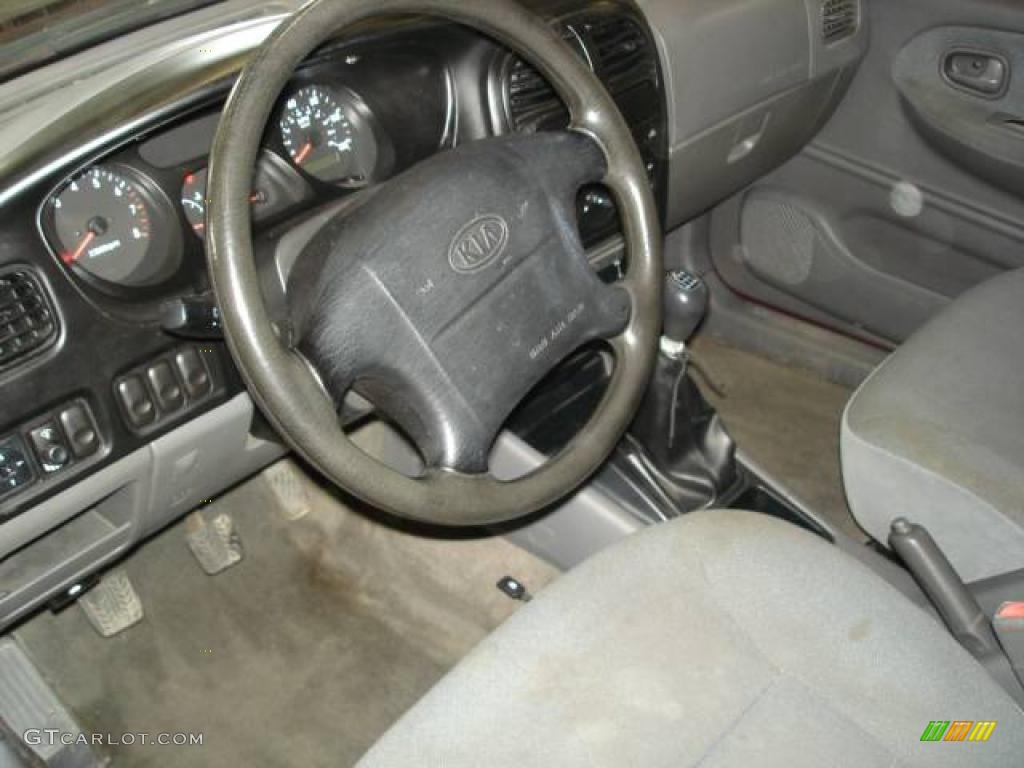 2001 Sportage  - Pepper Red / Gray photo #11
