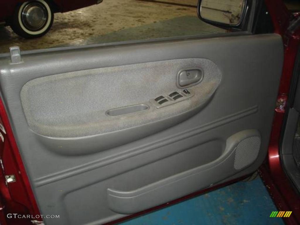 2001 Sportage  - Pepper Red / Gray photo #15