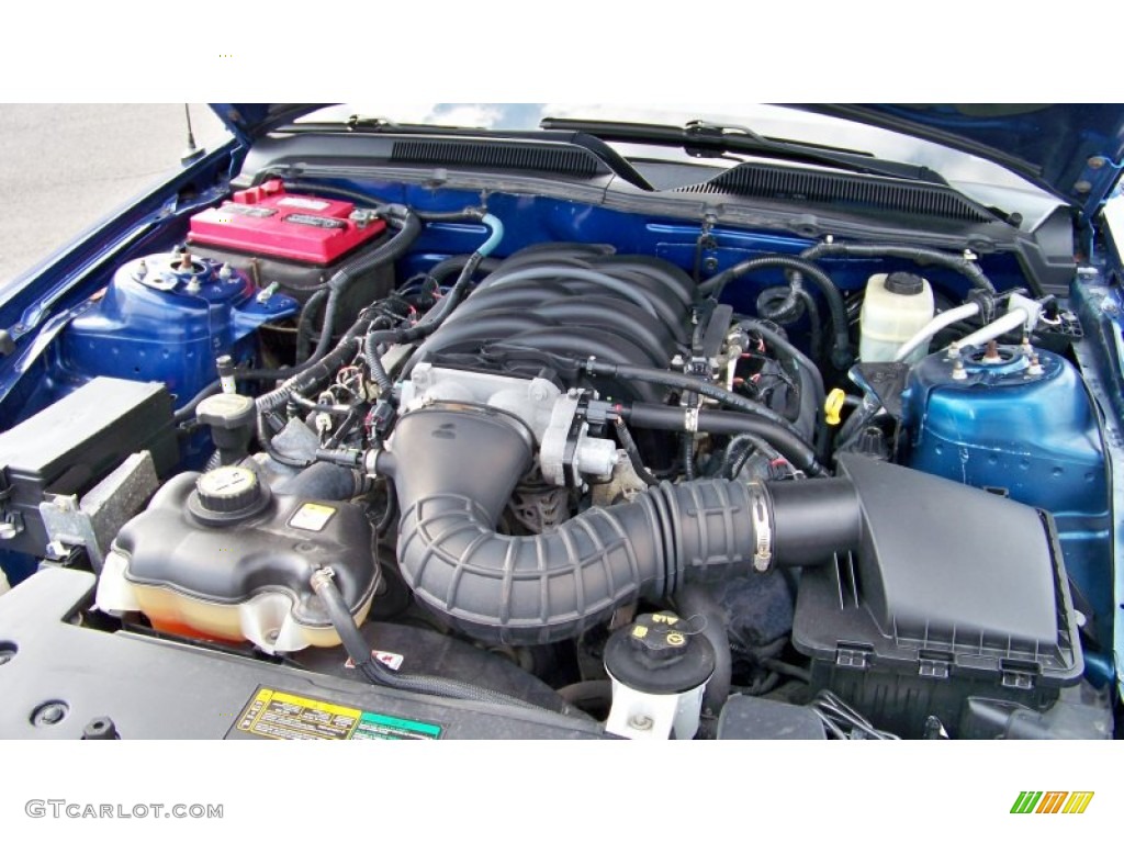 2006 Ford Mustang GT Deluxe Convertible Engine Photos