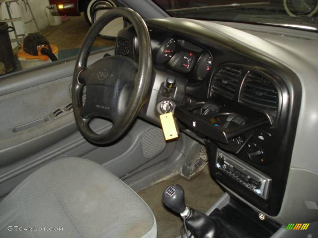 2001 Sportage  - Pepper Red / Gray photo #21
