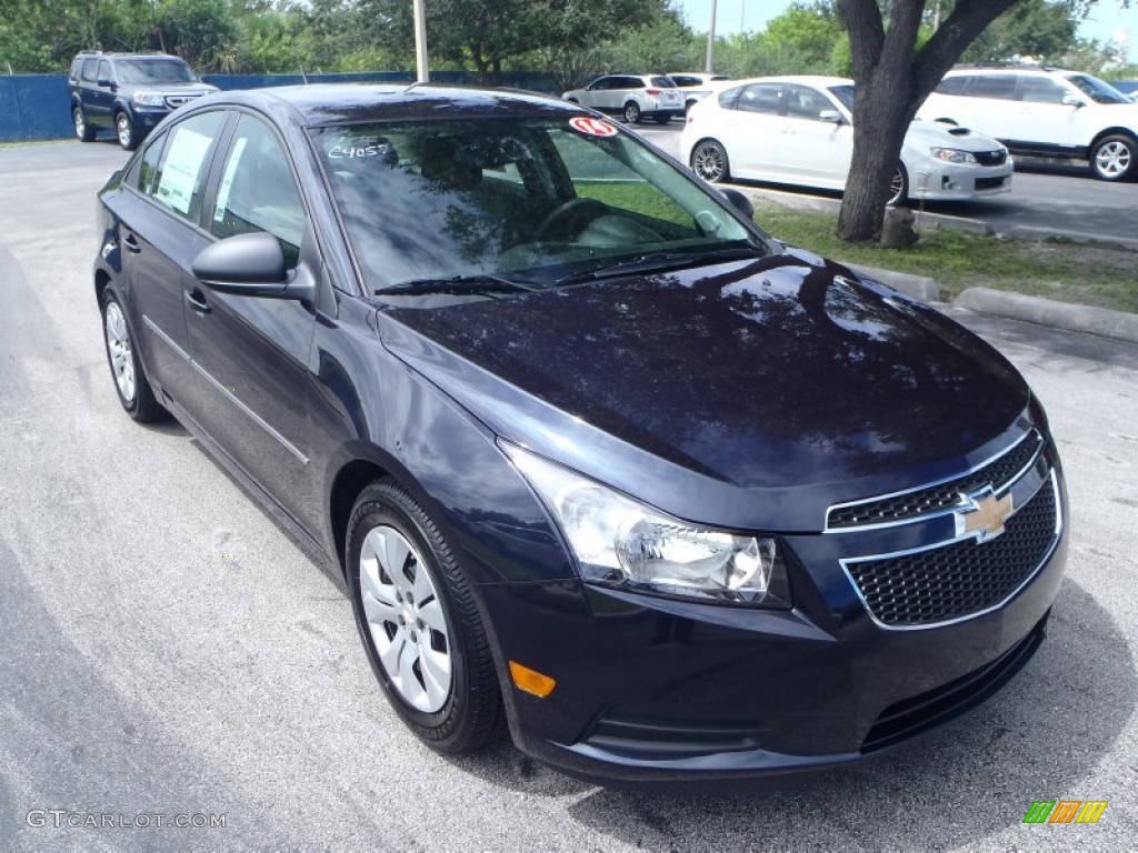2014 Cruze LS - Blue Ray Metallic / Jet Black/Medium Titanium photo #1