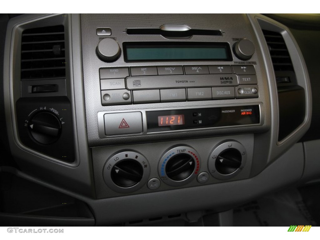 2009 Tacoma V6 Double Cab 4x4 - Pyrite Brown Mica / Graphite Gray photo #10