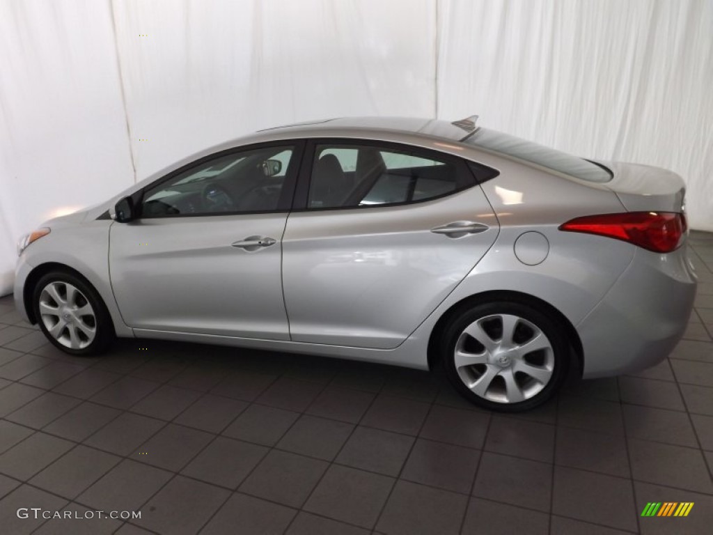 2012 Elantra Limited - Silver / Gray photo #10