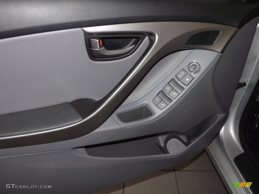 2012 Elantra Limited - Silver / Gray photo #11