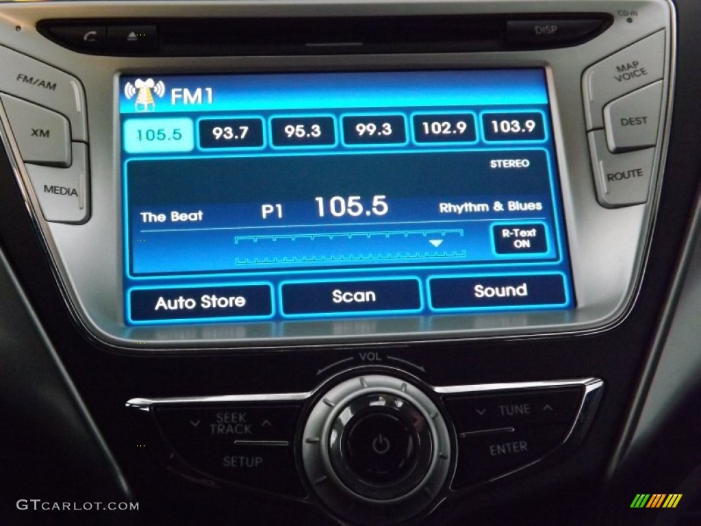 2012 Elantra Limited - Silver / Gray photo #18
