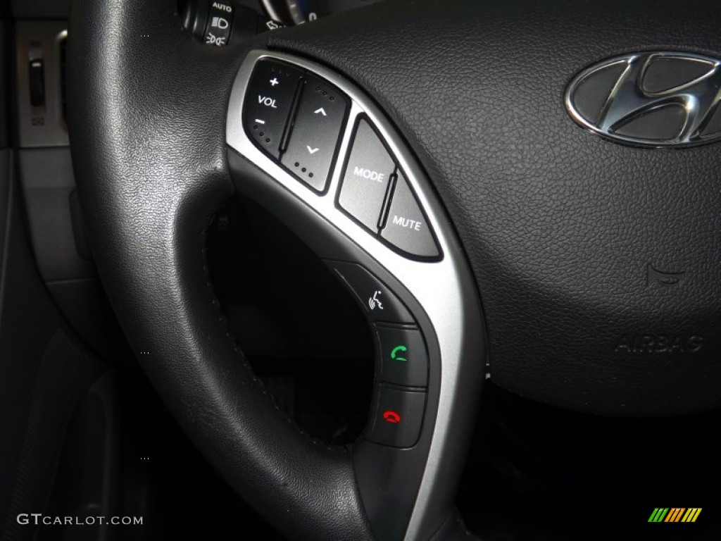 2012 Elantra Limited - Silver / Gray photo #24