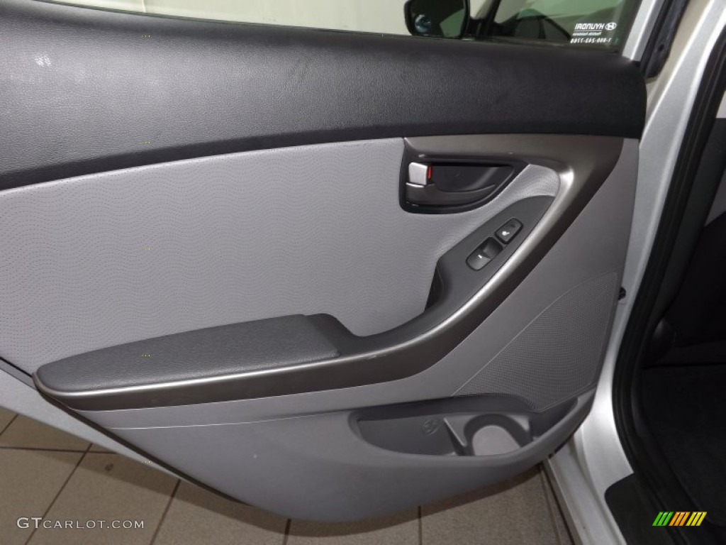 2012 Elantra Limited - Silver / Gray photo #27