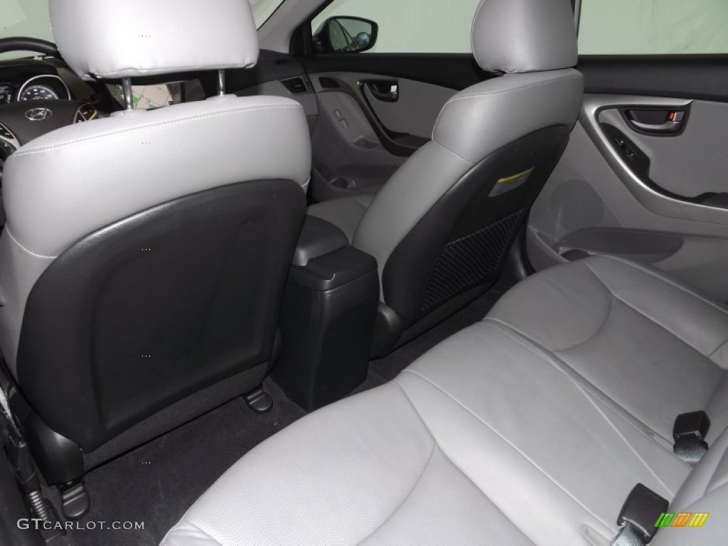 2012 Elantra Limited - Silver / Gray photo #28