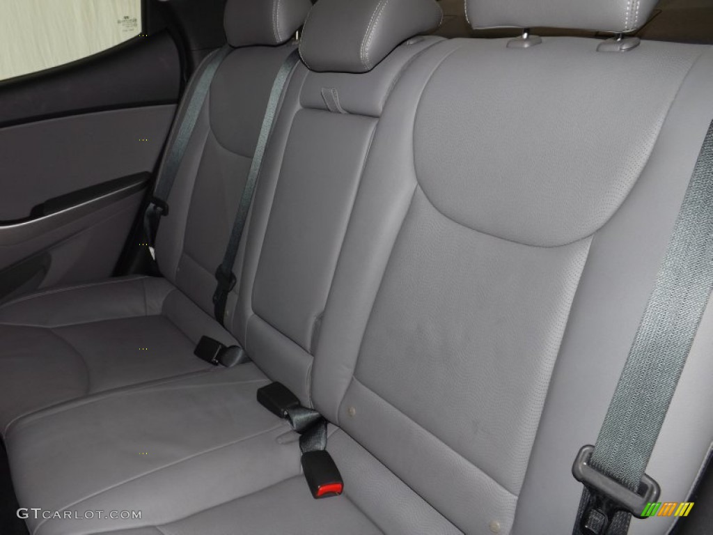 2012 Elantra Limited - Silver / Gray photo #29