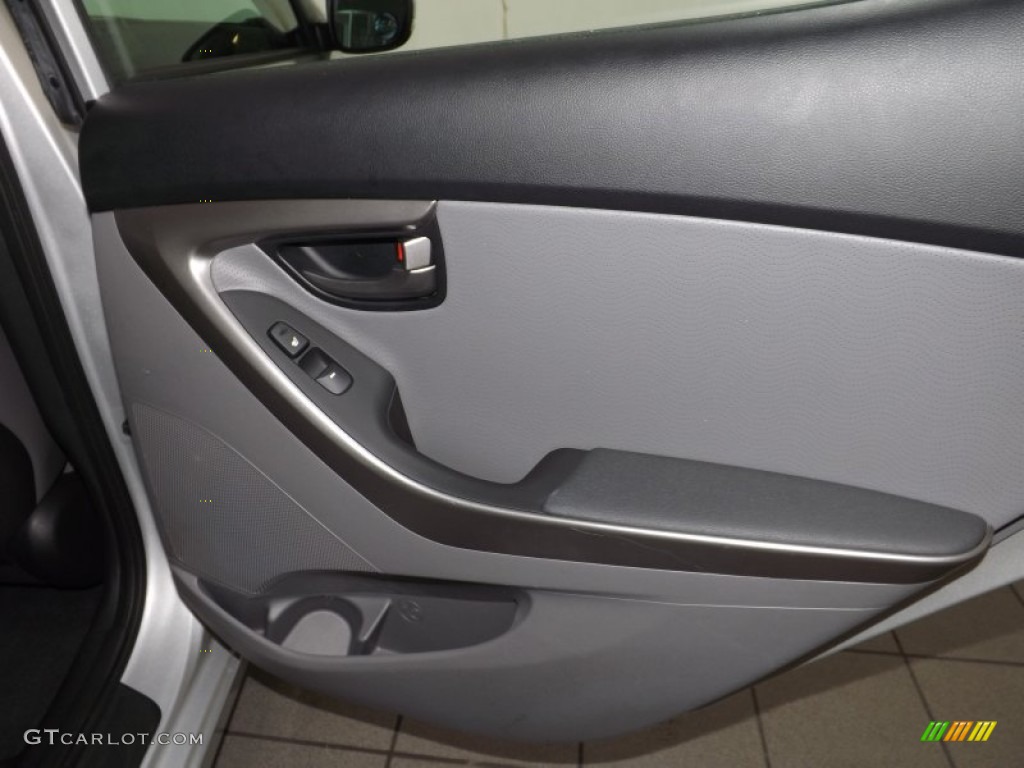 2012 Elantra Limited - Silver / Gray photo #31