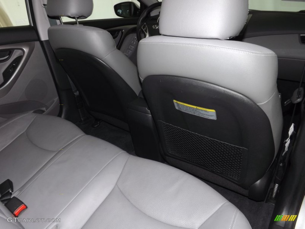 2012 Elantra Limited - Silver / Gray photo #32